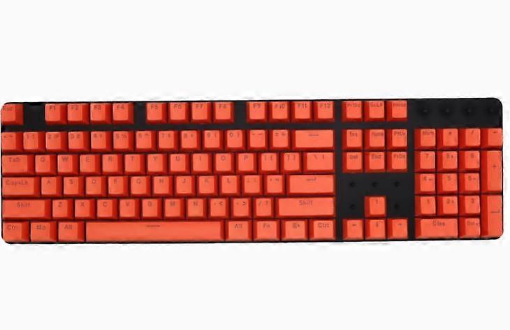 Mechanical Keyboard Universal Keycap, Oem Height, Abs Pbt 104 Key English Character Translucent Keycap
