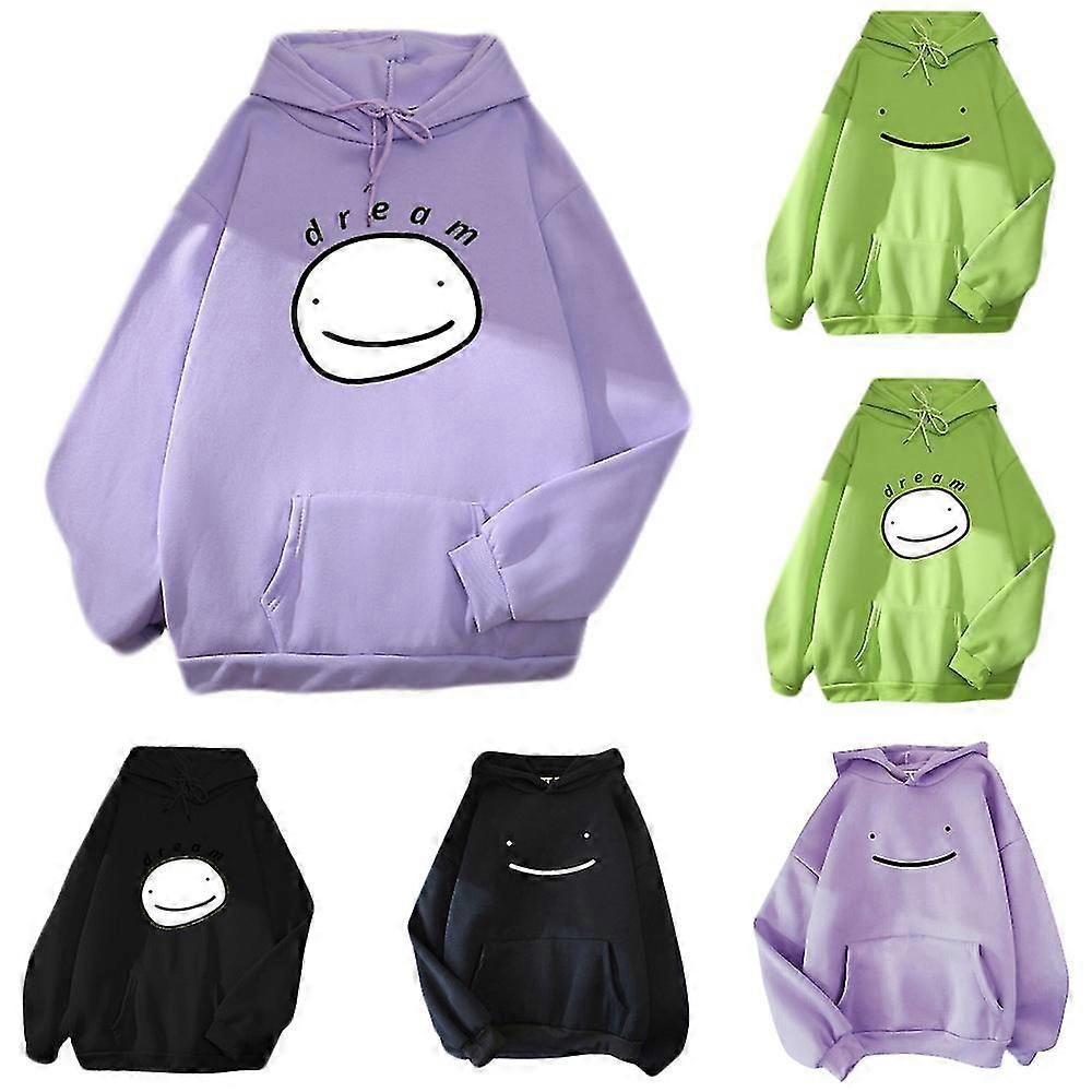 Erkekler Kadın Baskı Kapüşonlu Uzun Kollu Sweatshirt Casual Baggy Hoodie Pullover Tops