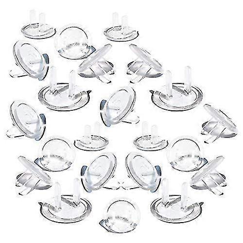 Outlet Plug Covers Ultra Clear Child Proof Electrical Protector Safety Caps Electrical Socket Covers