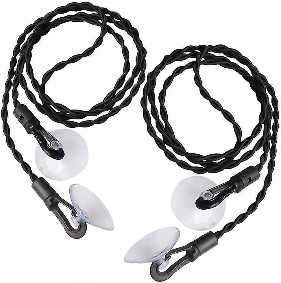Travel Clothesline, 2 Piece With Portable Retractable Suction Cup