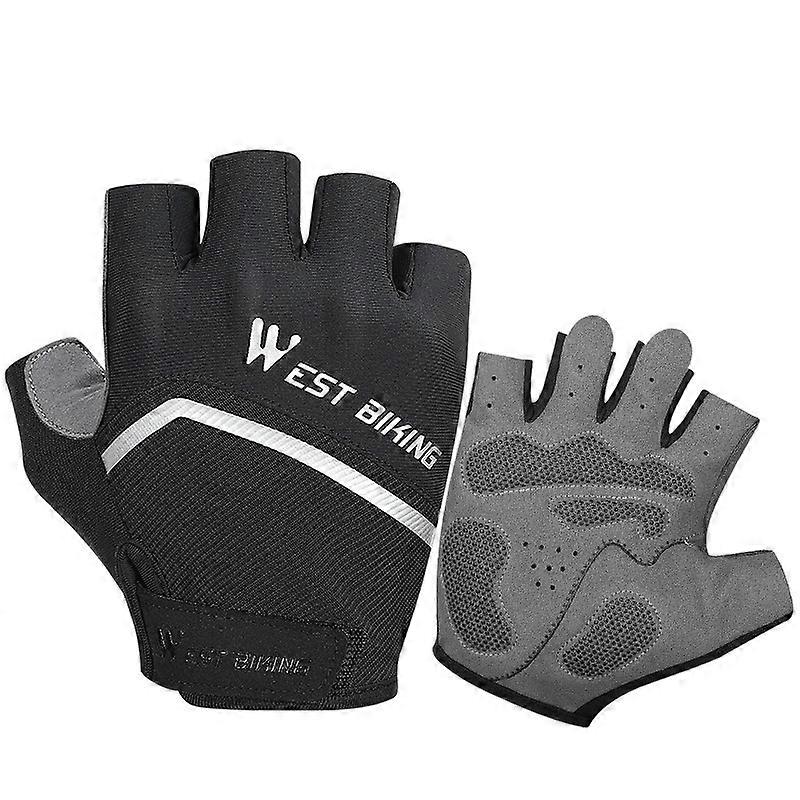 WEST BIKING Half-finger Bicycle Gloves L