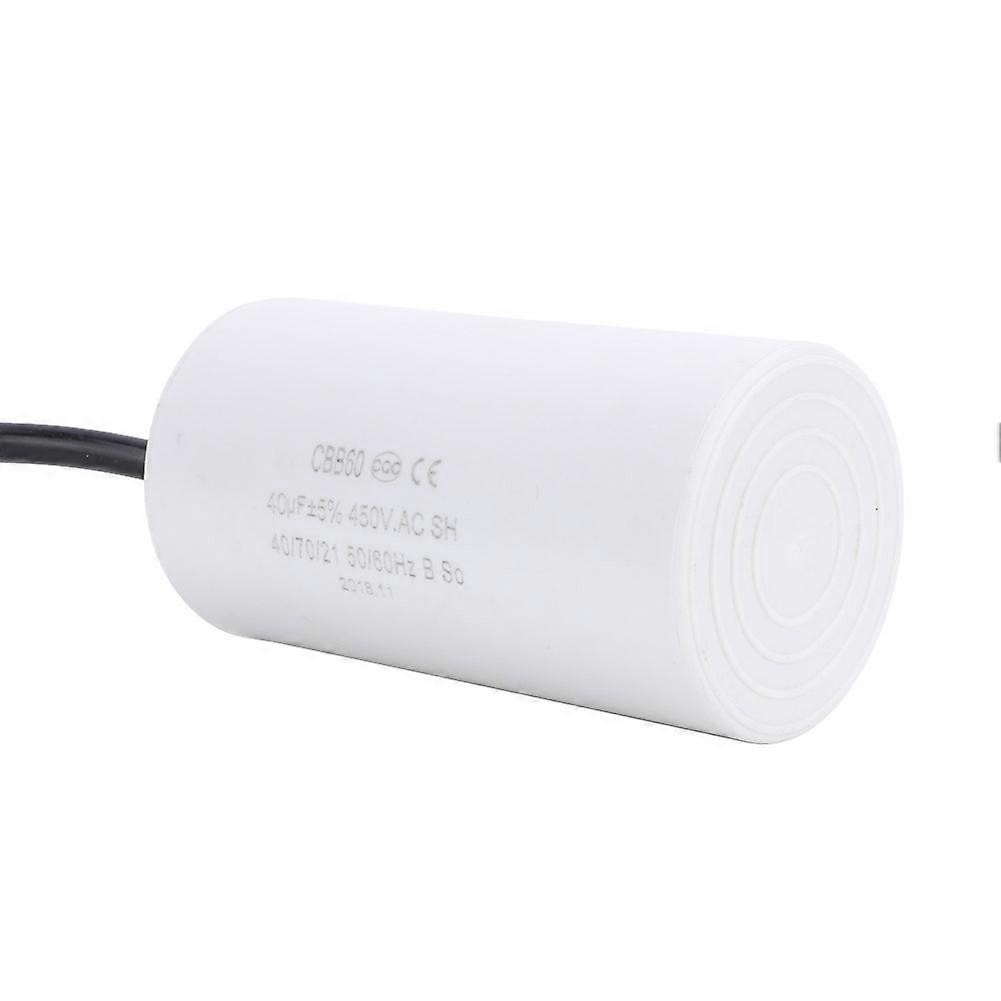 Motor Running Capacitor 450V 40uf ESR 0.2 for Electric Household Appliance CBB60