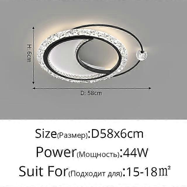 Modern LED Tavan Lambası Lliving Yemek Odası Yatak Odası Mutfak Kısılabilir Ev Dekorasyonu Işık Fikstürü Için Lüks Avize