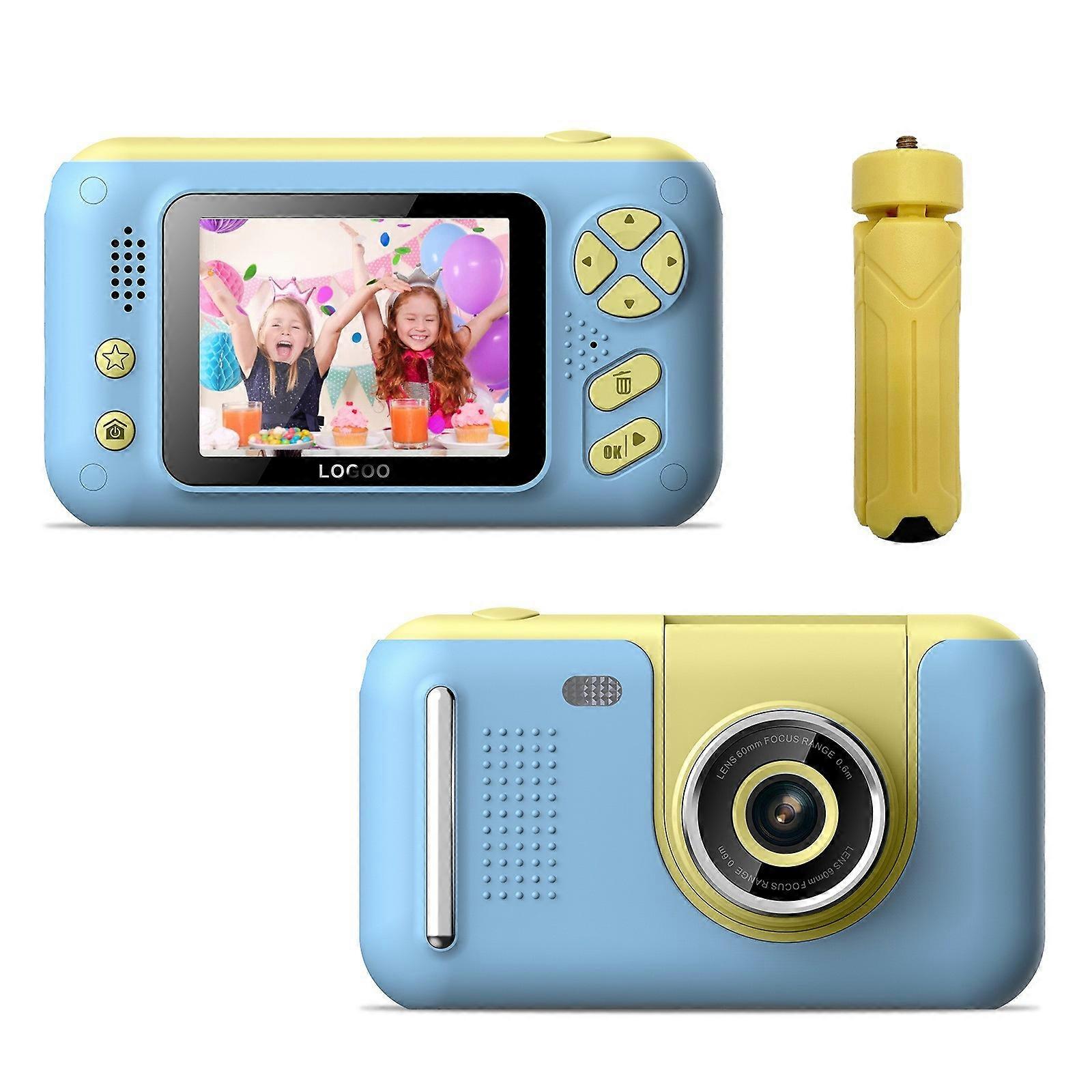 Kids Camera, Kids Digital Camera with Flip Lens, Toddler HD Digital Video Camera, Christmas Birthday Gift and Portable Toy (Suitable for 3 4 5 6 7 8 9