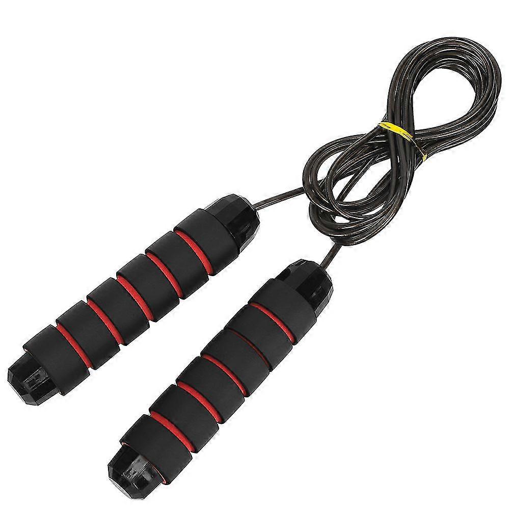 Thick Steel Wire Cord Portable Gym Exercise Jump Rope with Foam Handle