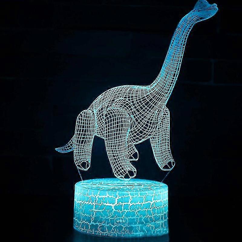 Jurassic Dinosaur World 3d Led Night Light Bedroom Decor Table Lamp 7