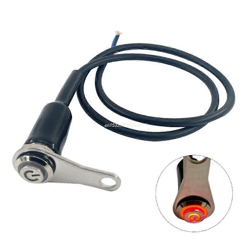 Motorcycle Handlebar Switch On Off Self-return Reset Button Adjustable Universal CF