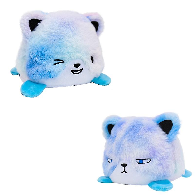 Double Sided Rainbow Dog Stuffed Toy