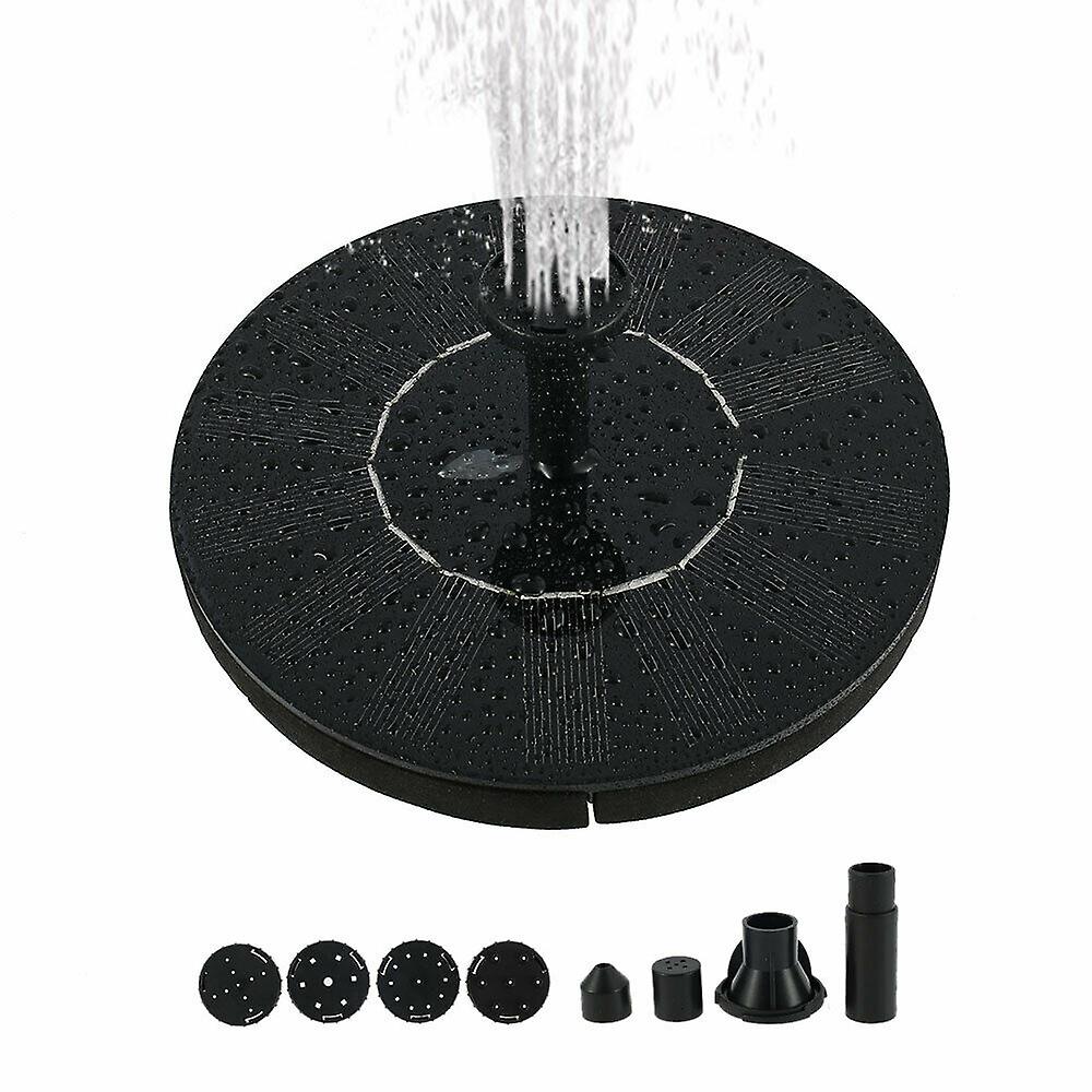 1.4w Solar Powered Floating Pump Water Fountain Home Garden Dcor