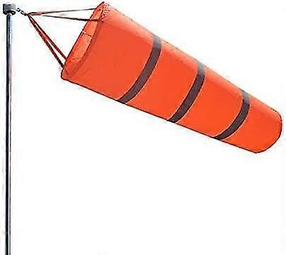 Windsock With Reflective Belt - Nylon Weatherproof Wind Sock For Outdoor Wind Measurement