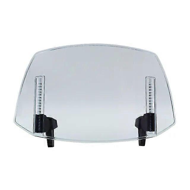 Back Protectors Motorcycle Windshield Extension Windscreen Deflector Adjustable Clip-on Windshield Universal for Most Motorcycle Dirt Bikes
