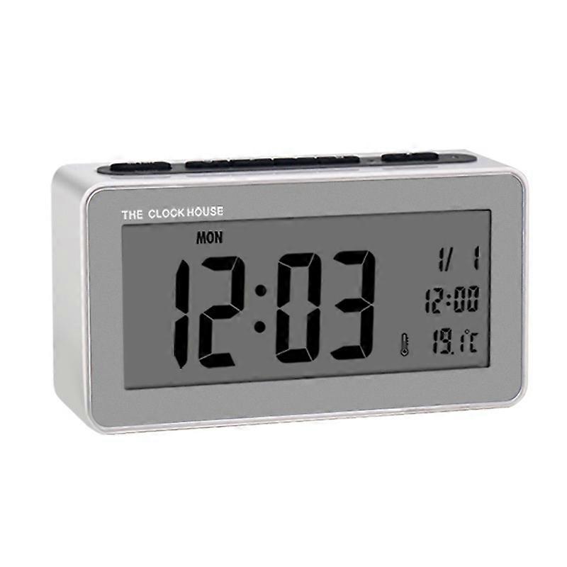 LCD Multifunctional electronic alarm clock digital intelligent student desk clock