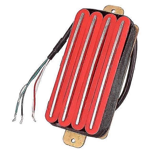 デュアルホットレールピックアップエレキギターアクセサリー用4コアワイヤー銅ベースプレート