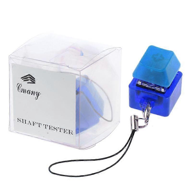 Mechanical Switch Keychain  Light Up Backlit For Keyboard Switches Tester Kit With LED Light Toys Stress Relief Gifts