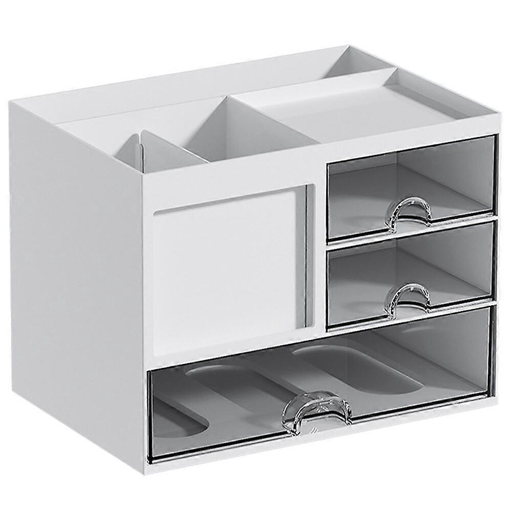 Desk Organizer Drawer Type Storage Box Stationery Storage Case Multi-function Stationery Organizer