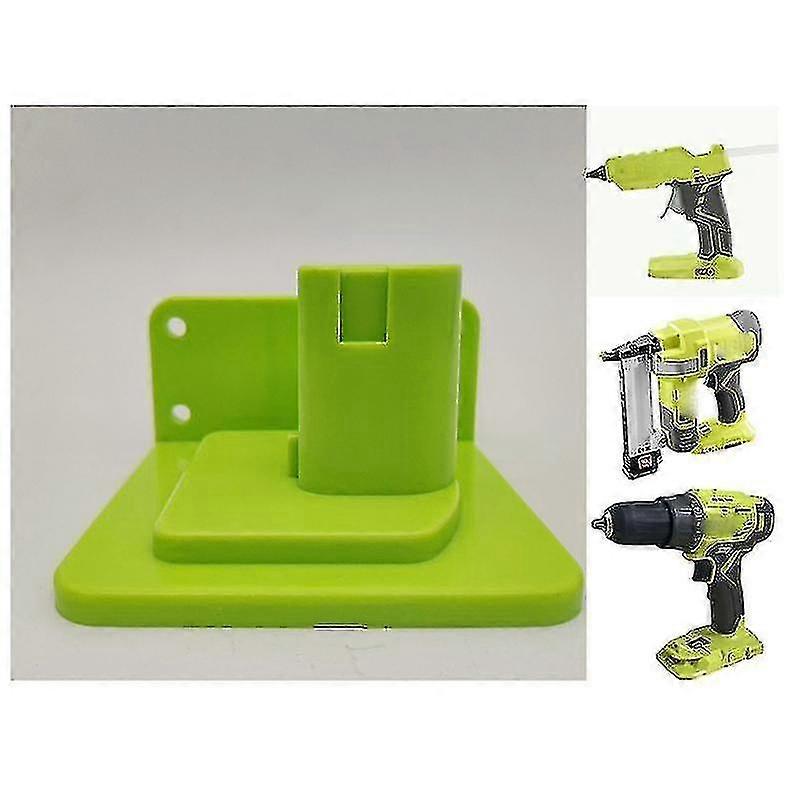 4pcs Wall Mount For 18v Battery Holder,2pcs For Tool Holder,plastic Electric Tool Battery Dock