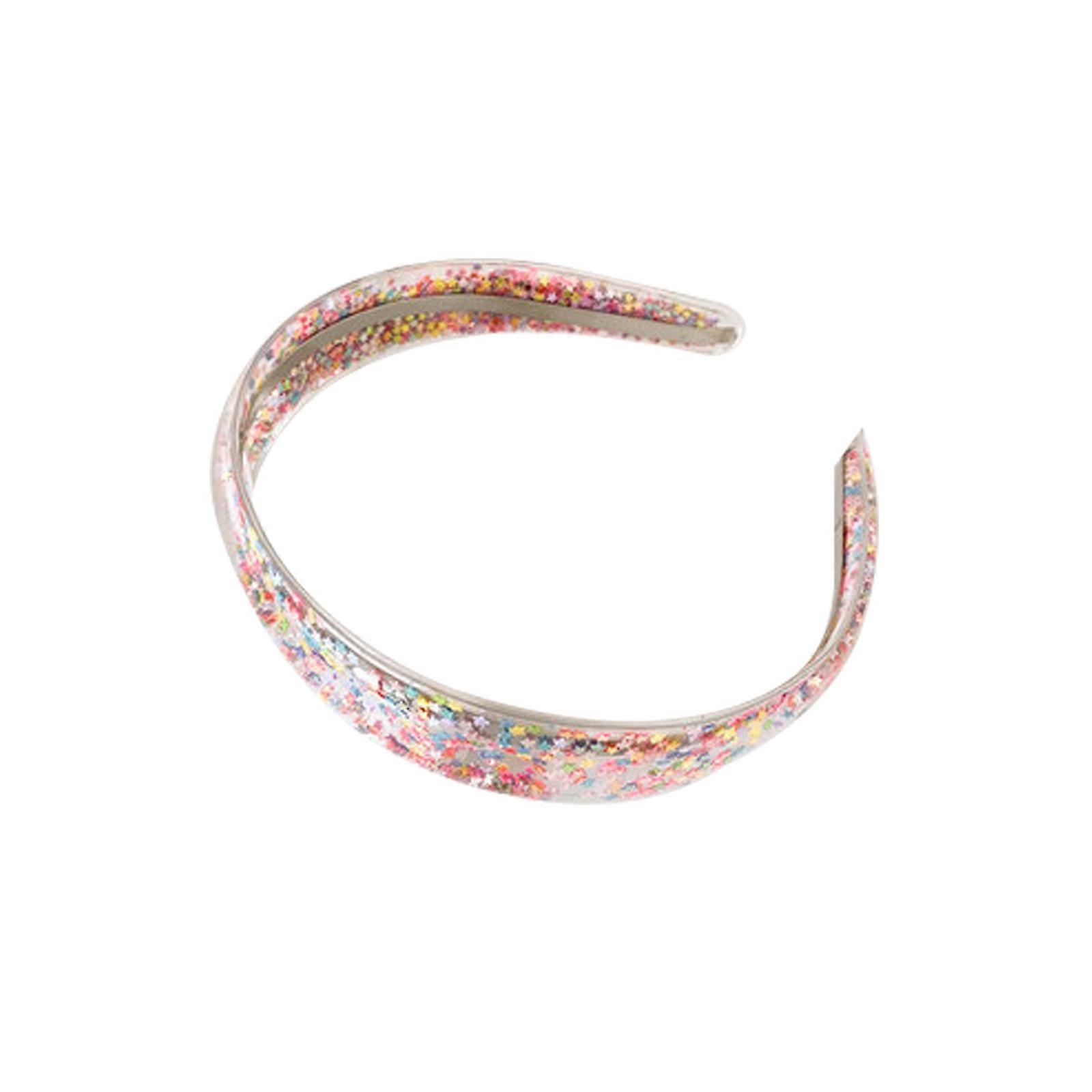 Nyt Arrive Glitter Pandebånd til piger, Glitrende Konfetti Pandebånd med tænder til børn