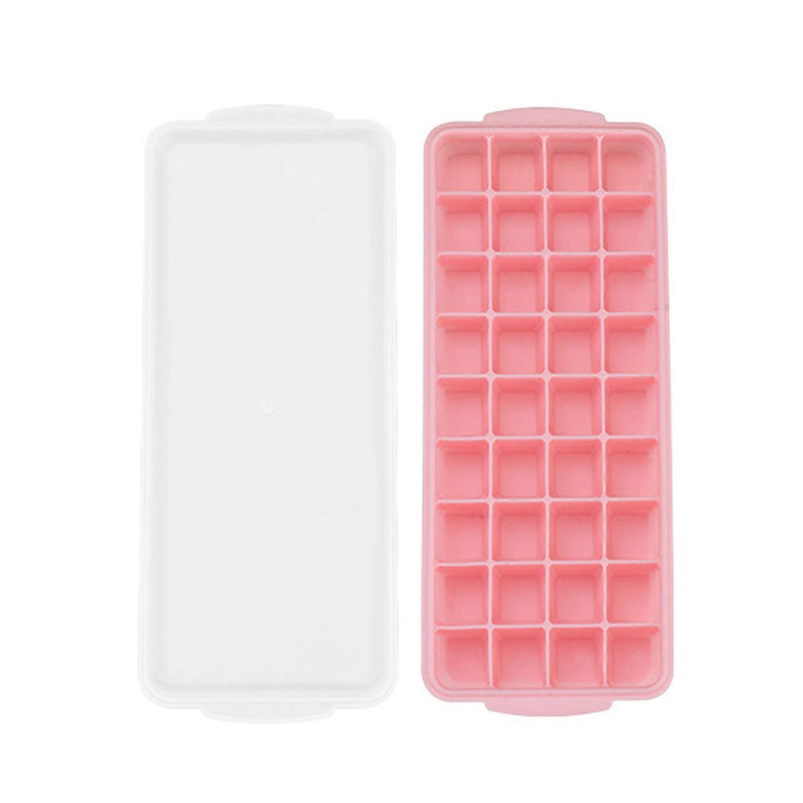 36 Ice Trays With Lids Stackable Silicone Ice Trays For Easy Release