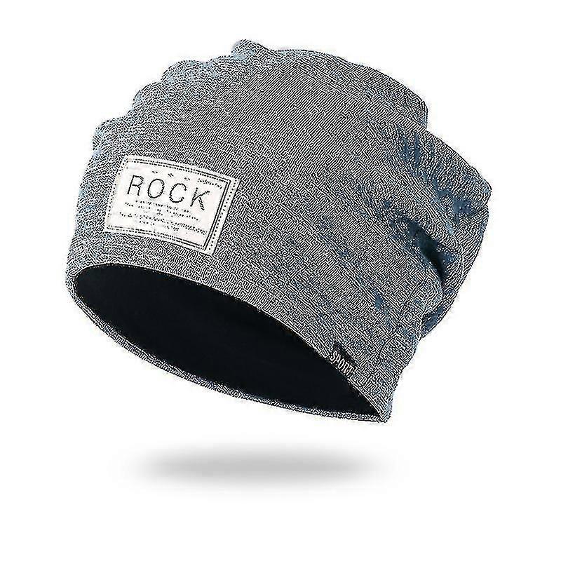 Men Women Double Layer Warm Hat Casual Hat