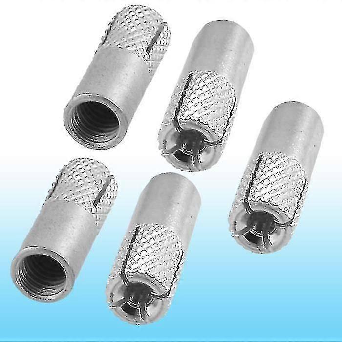 5pcsラグヘッドネジ28mmロングメタルM8ネジ付き拡張ボルトスリーブアンカーツール