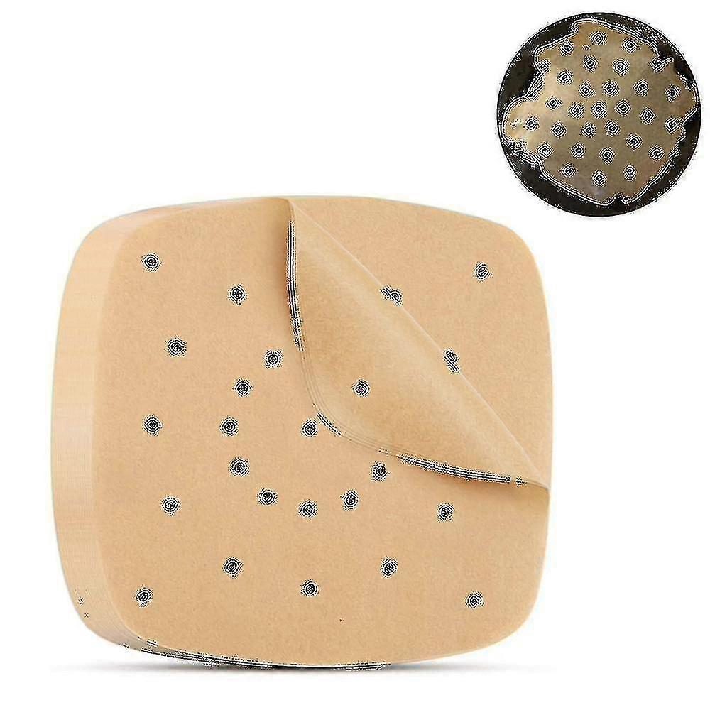 100 stycken friteringsfoder, perforerat papper, ångpapper, ångat - Snngv