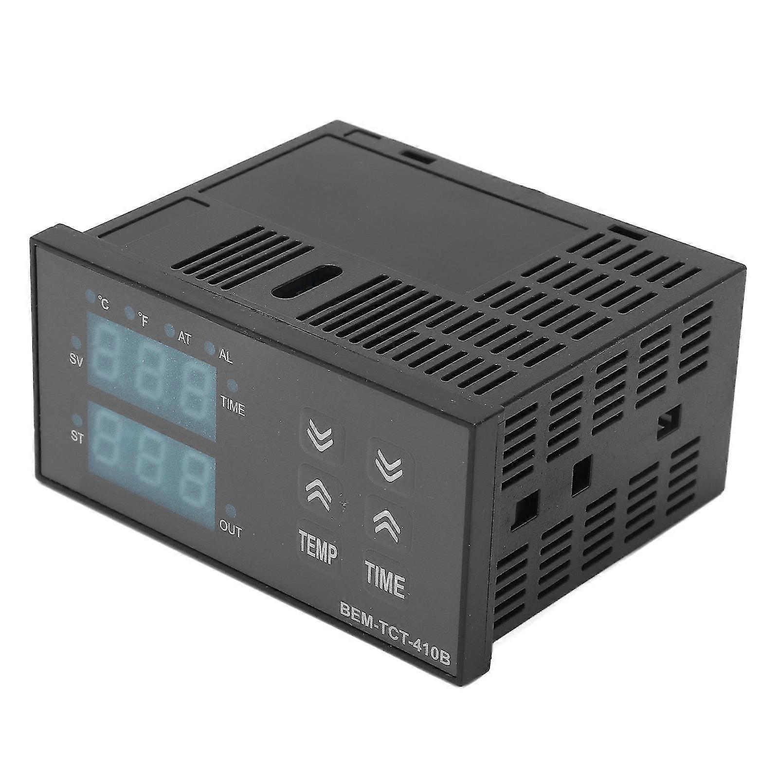 Digital Display K Type Temperature Controller Set 100-240V for Heat Press Machine