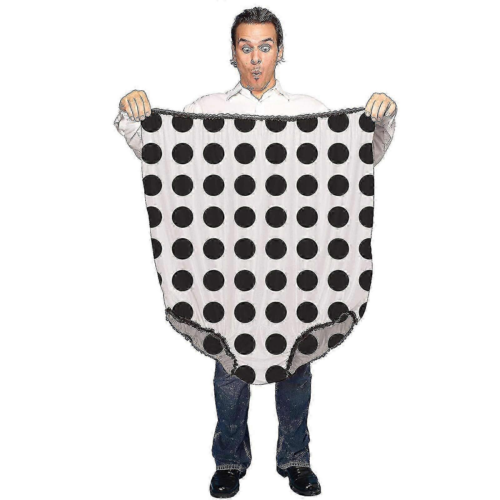 Vicces nagy fehérnemű Mama Undies Plus size nagyi bugyi fehér elefánt vicc ajándék nőknek férfiak, 100% új Lucky_B
