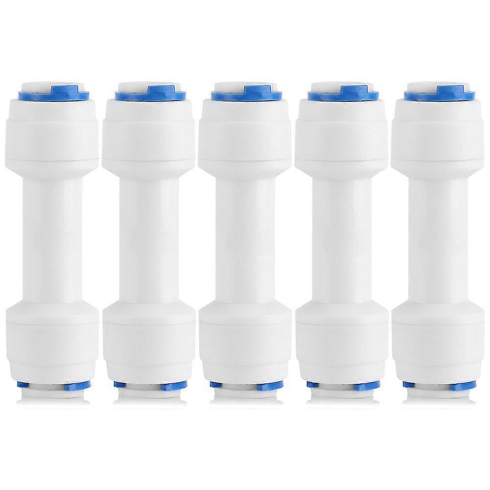 5PCS 1/4" Quick Connect Check Valve for Pure Water Reverse Osmosis System ()