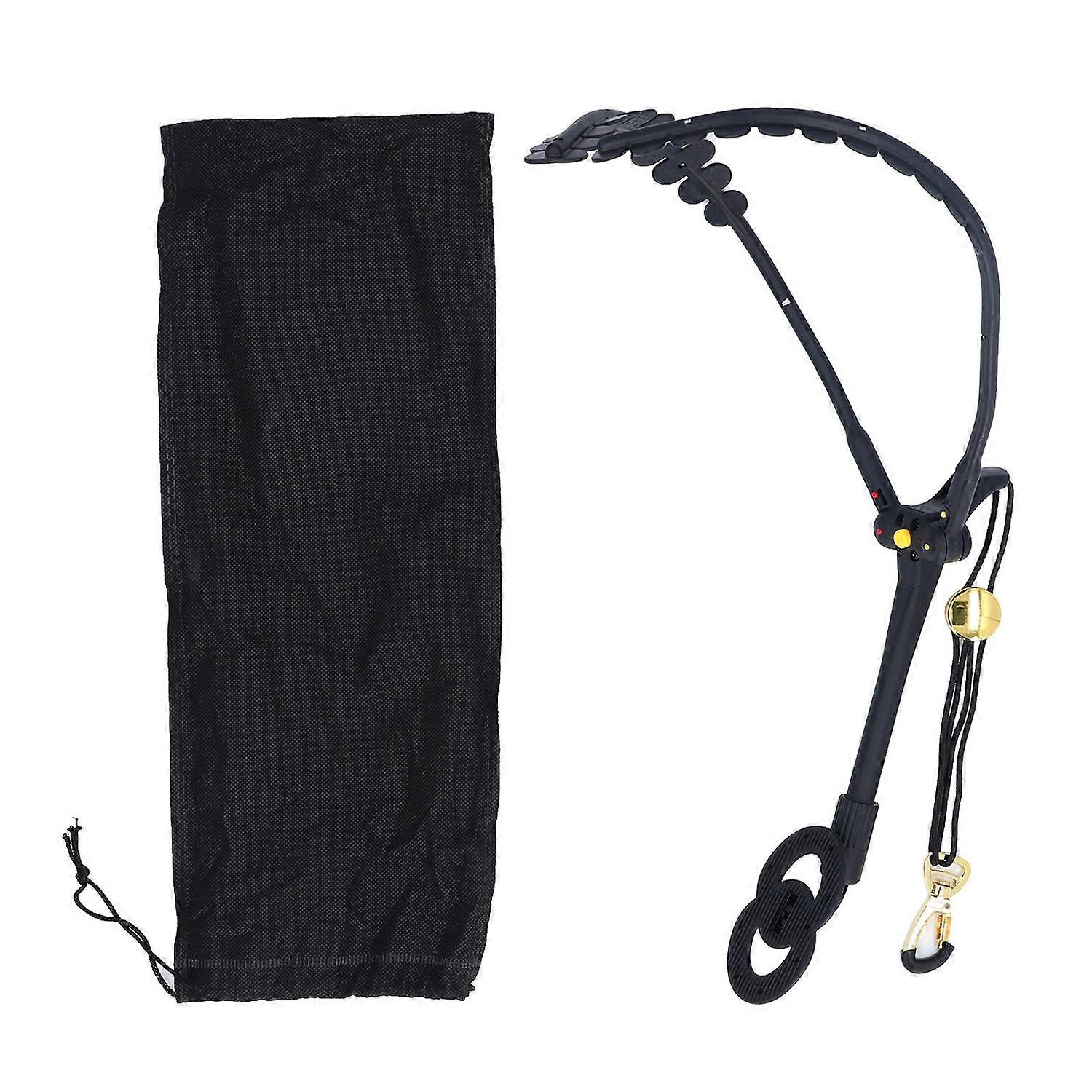 Saksofoni Double Shoulder Neck Strap Säädettävä Altto Tenorisaksofoni Olkahihna lapsille 