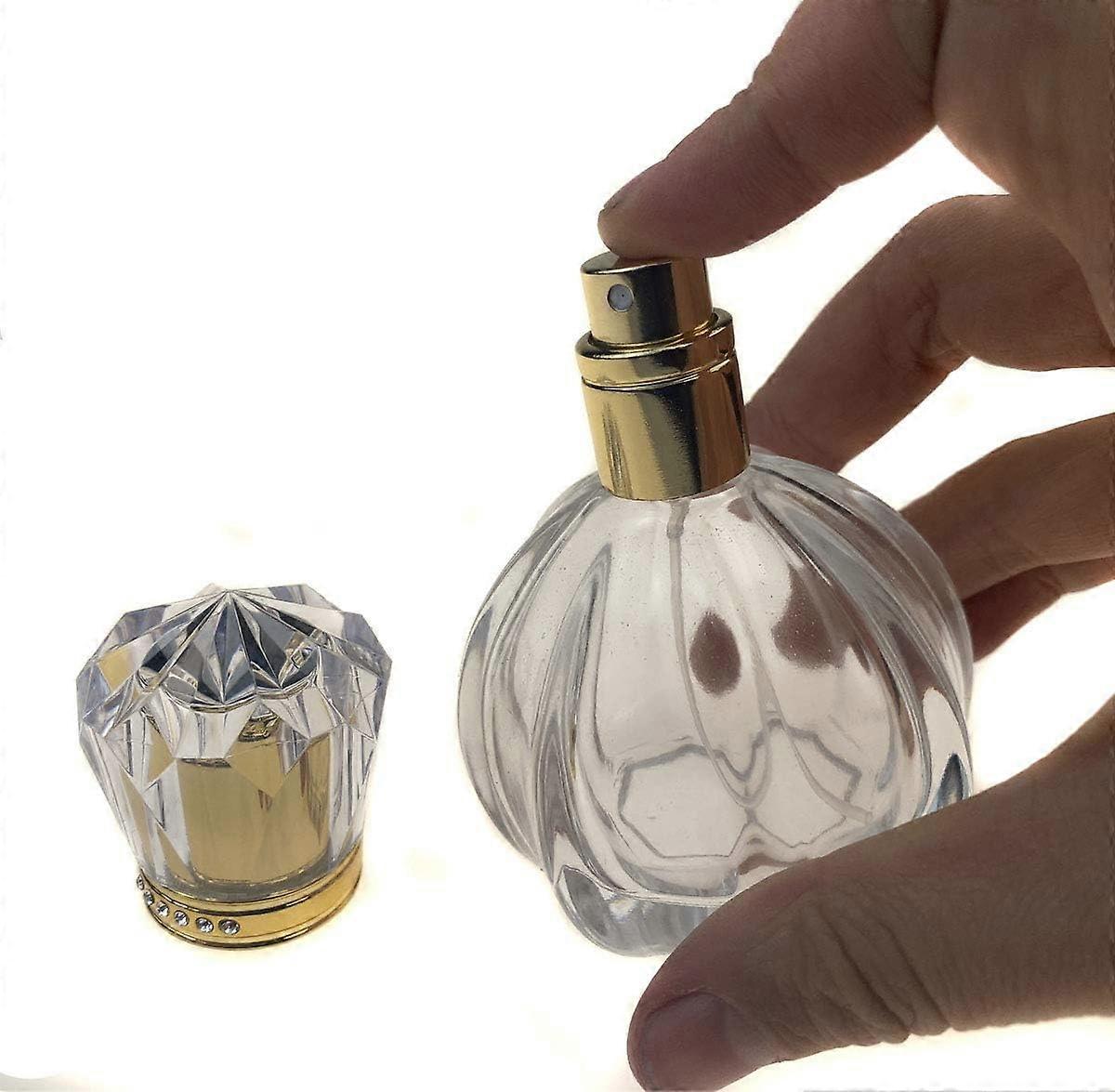 Elegant Vintage Refillable Perfume Bottle