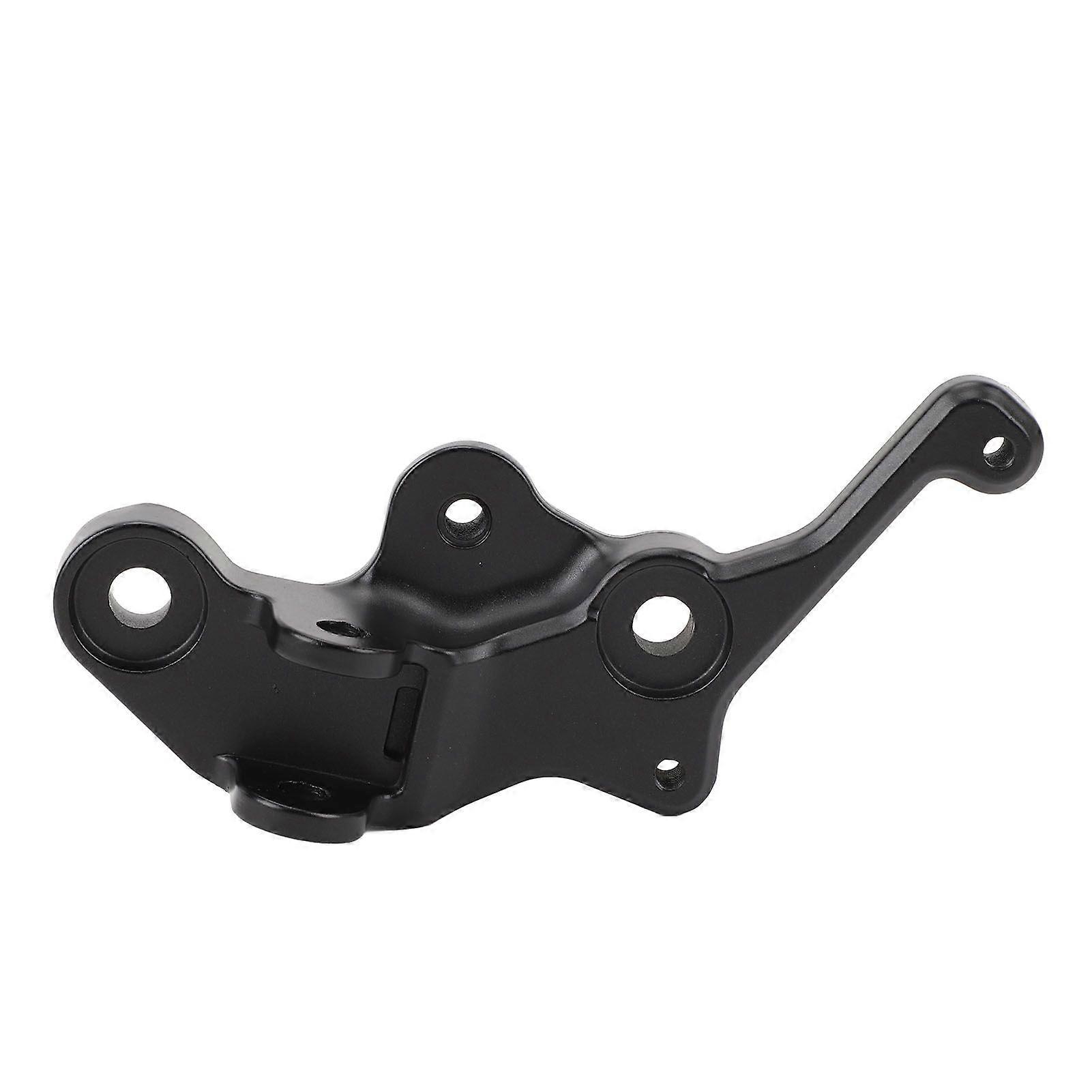 Front Footrest Pedal Peg Bracket Aluminum Rust Proof Crack Resistant Foot Pedal Peg Bracket Mount for Motorcycle Left Side MK1129