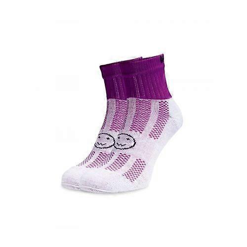 Purple Ankle Length Sports Socks, Running Socks, Netball Socks