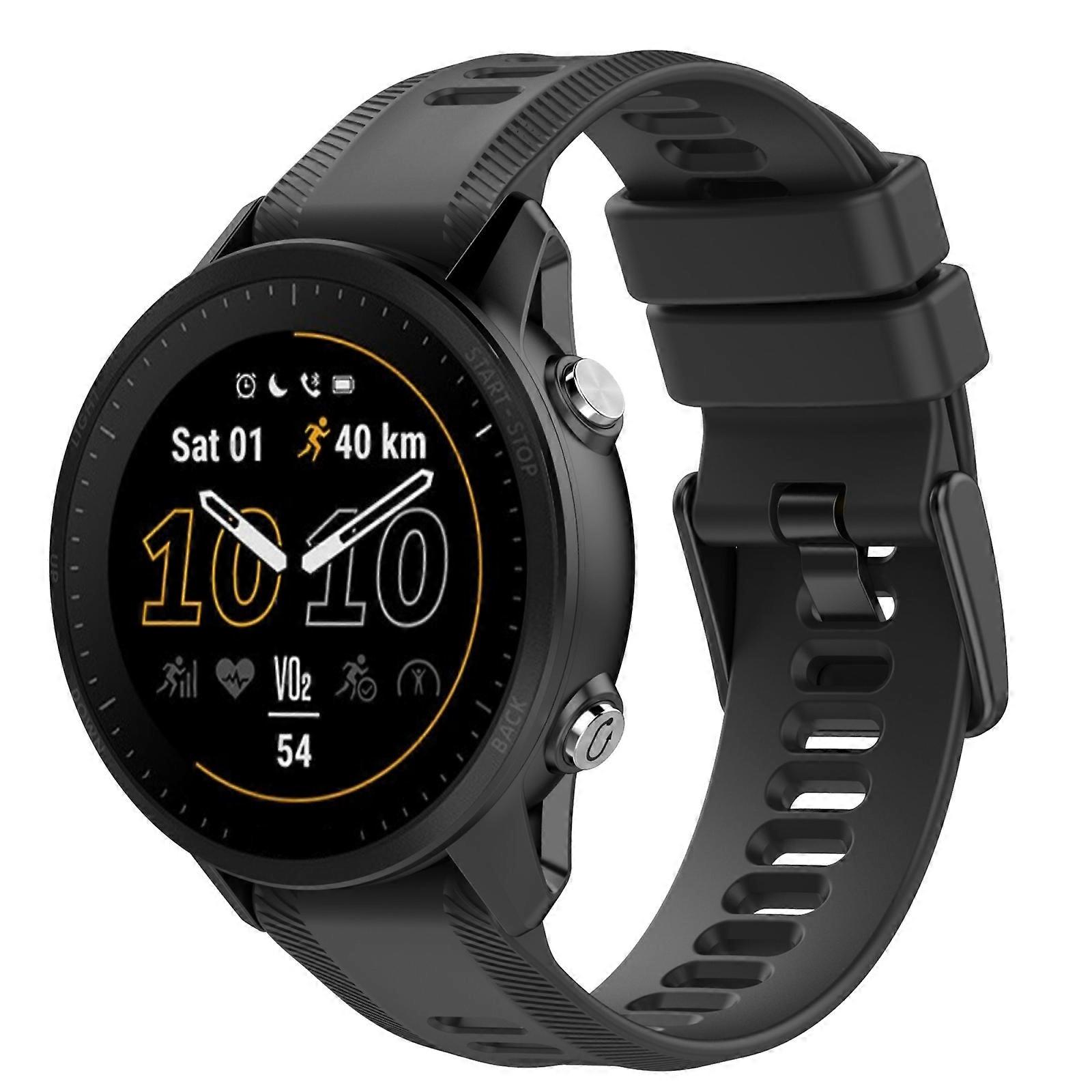 Für Garmin Fenix 5 Plus 22mm Solid Color Silikon Uhrenarmband