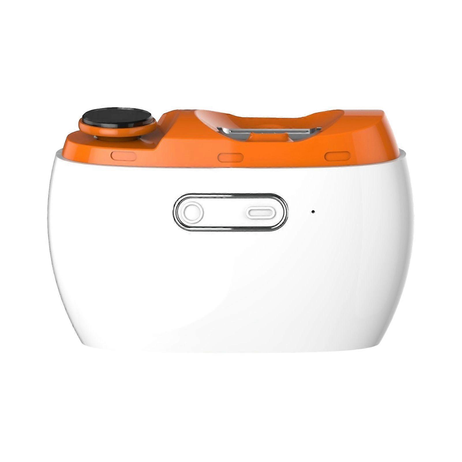 Electric Nail Clipper And Polisher 2-in-1 Design Rechargeable Low Noise Hidden Blade Nail Clippings Storage Box Portable Manicure Trimmer for Babies W