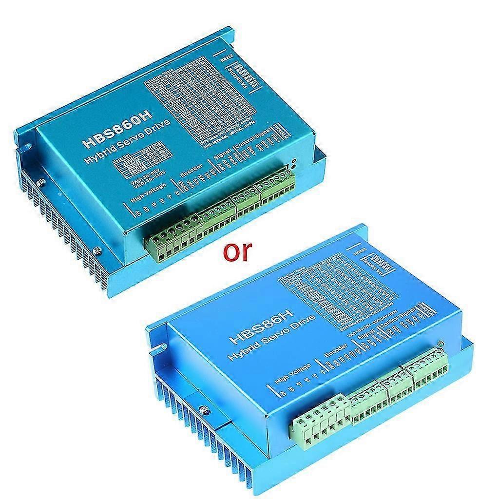 Hbs86h Servomotordrivrutin med sluten slinga Hbs860h Hybrid Steg Servodrivning Rs232 Hybrid Servo Closed Loop Motor Driver Kit