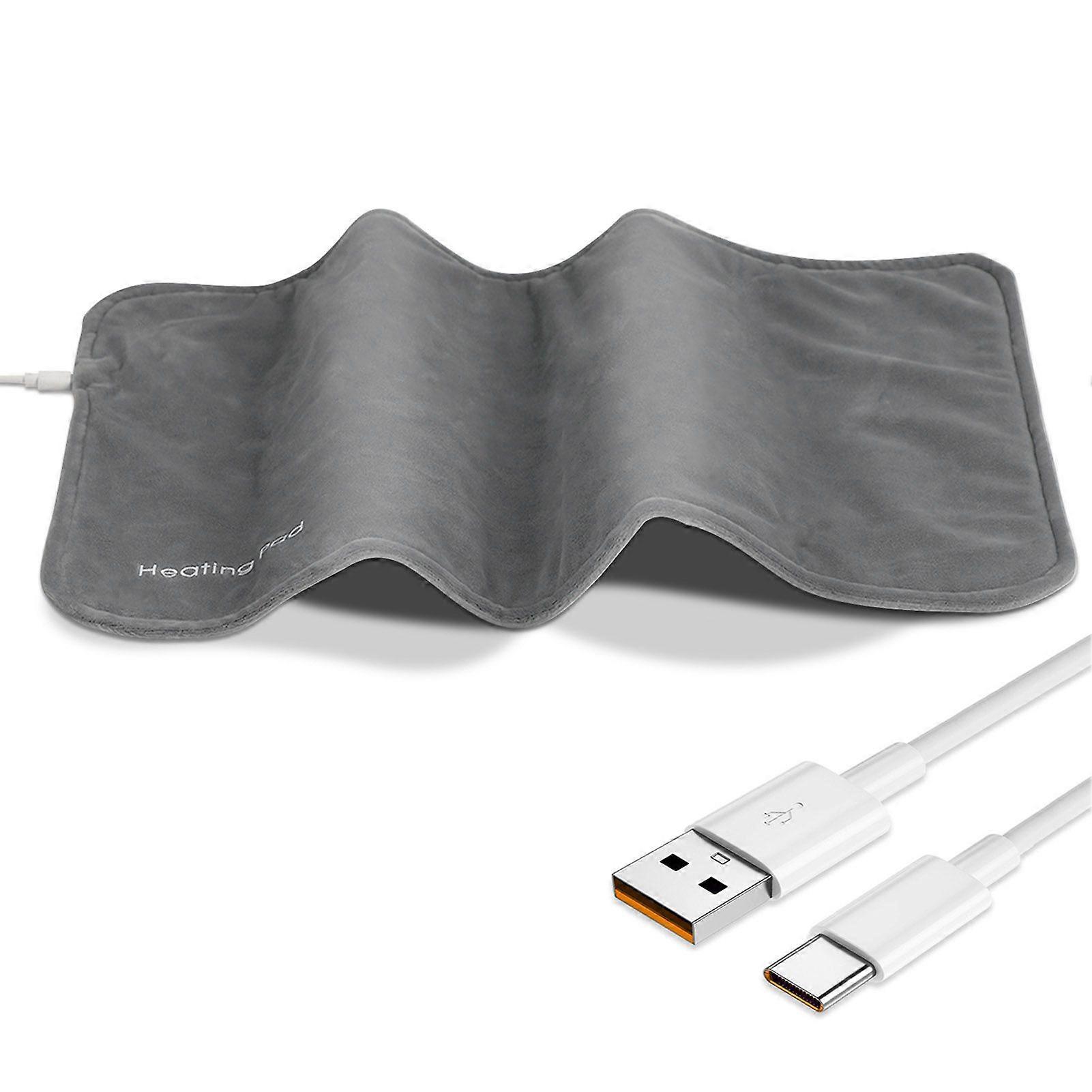 Heating Pad 12x24 Inches Electric Heating Pad for Back Shoulder Neck Knee Leg Constant Temperature Type C Operated Heated Pad