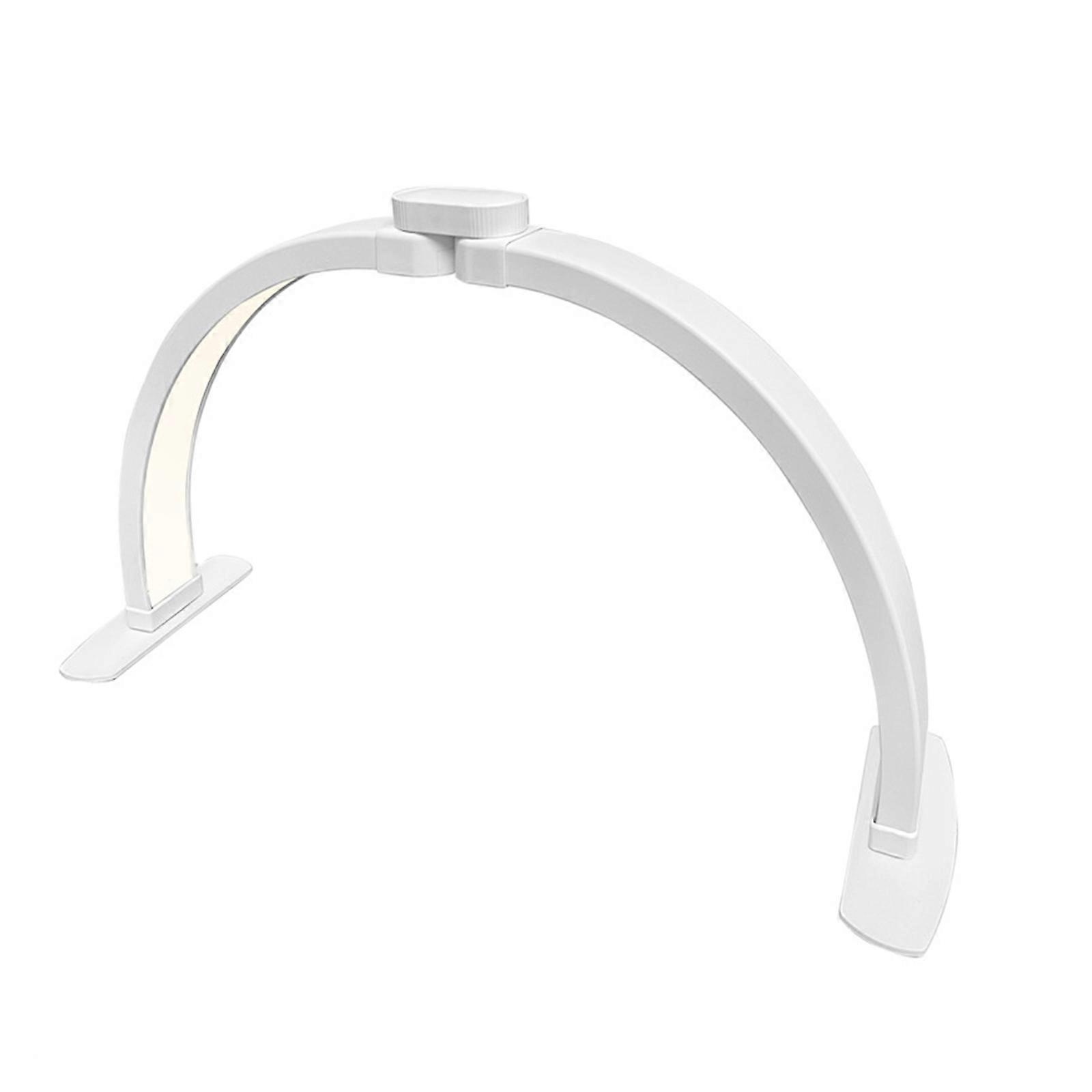 Half Moon Light Nail Lamp for Desk,Lashes Light Led Nails Tech Lamp,Desk Lamp for Lashes Eyelashes Extension,Eyebrows