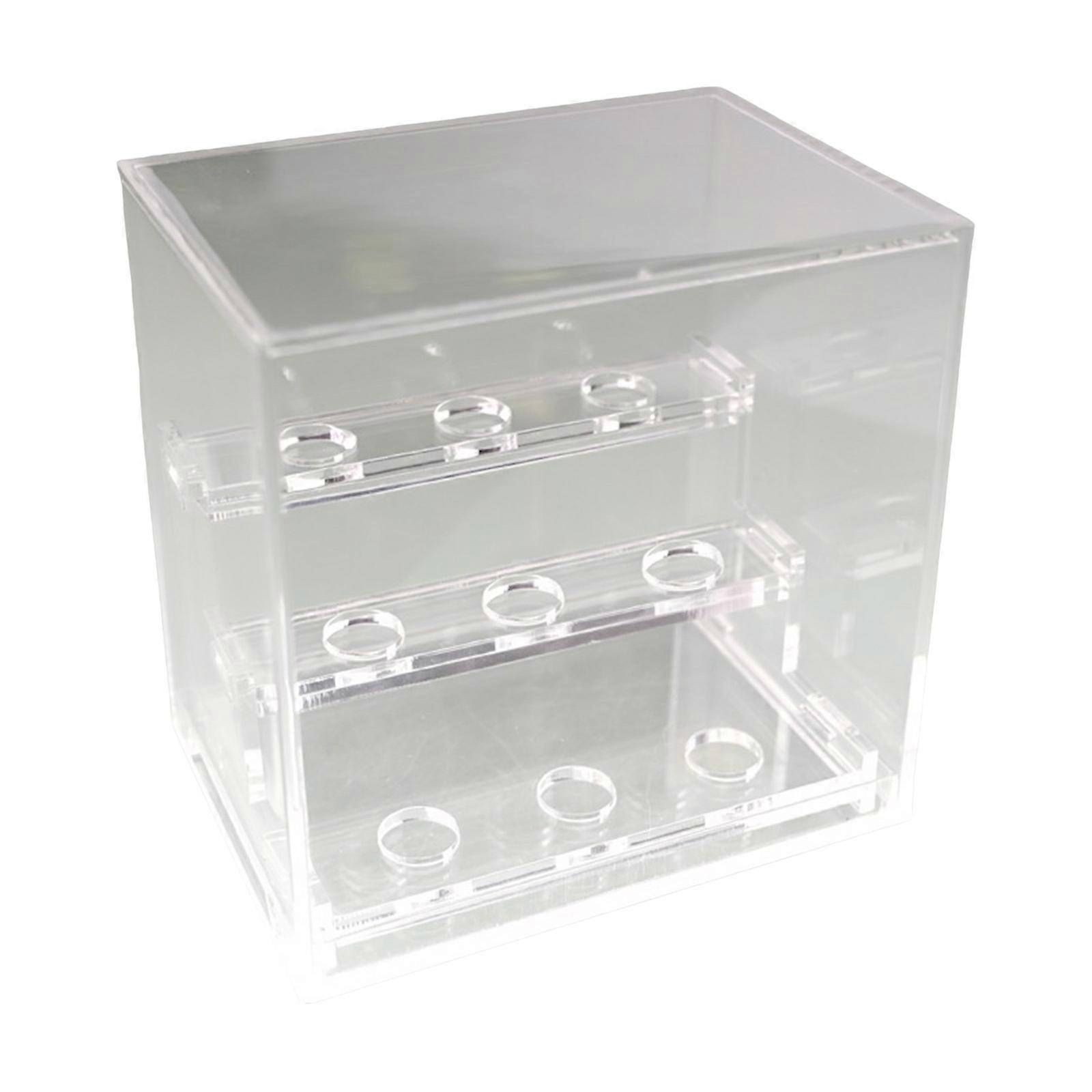 Protective Acrylic Enclosure Crystal Container Acrylic Display Container For Museums Exhibitions And Home Showcase Use  Clear