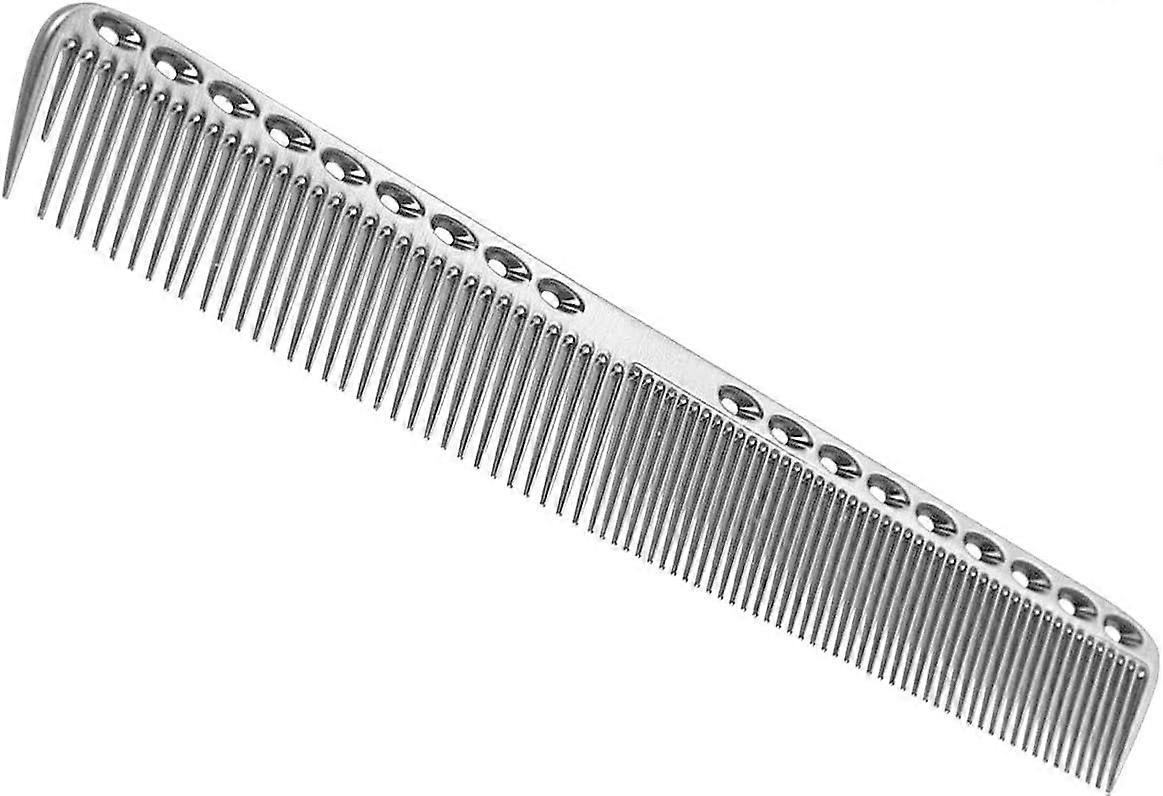 مشط الحلاق المهنية ، مشط قطع المعادن الألومنيوم الفضائي حلاقة الشعر حلاقة صالون مشط اللون 1