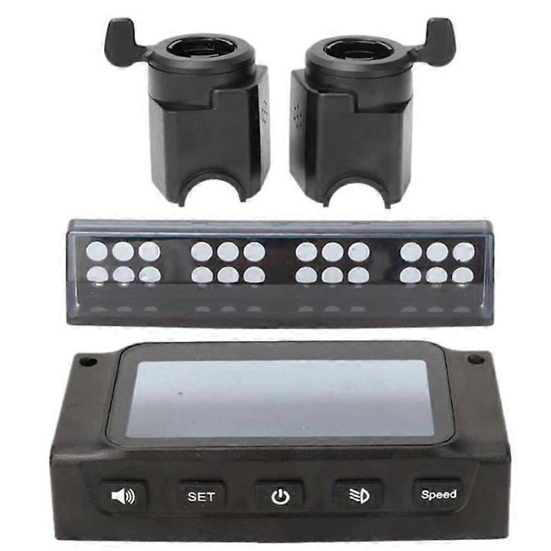 FishhookLCD Monitor Cover for KUGOO S1 S2 S3 8 Inch Scooter with Throttle Brake Handle - Black Type