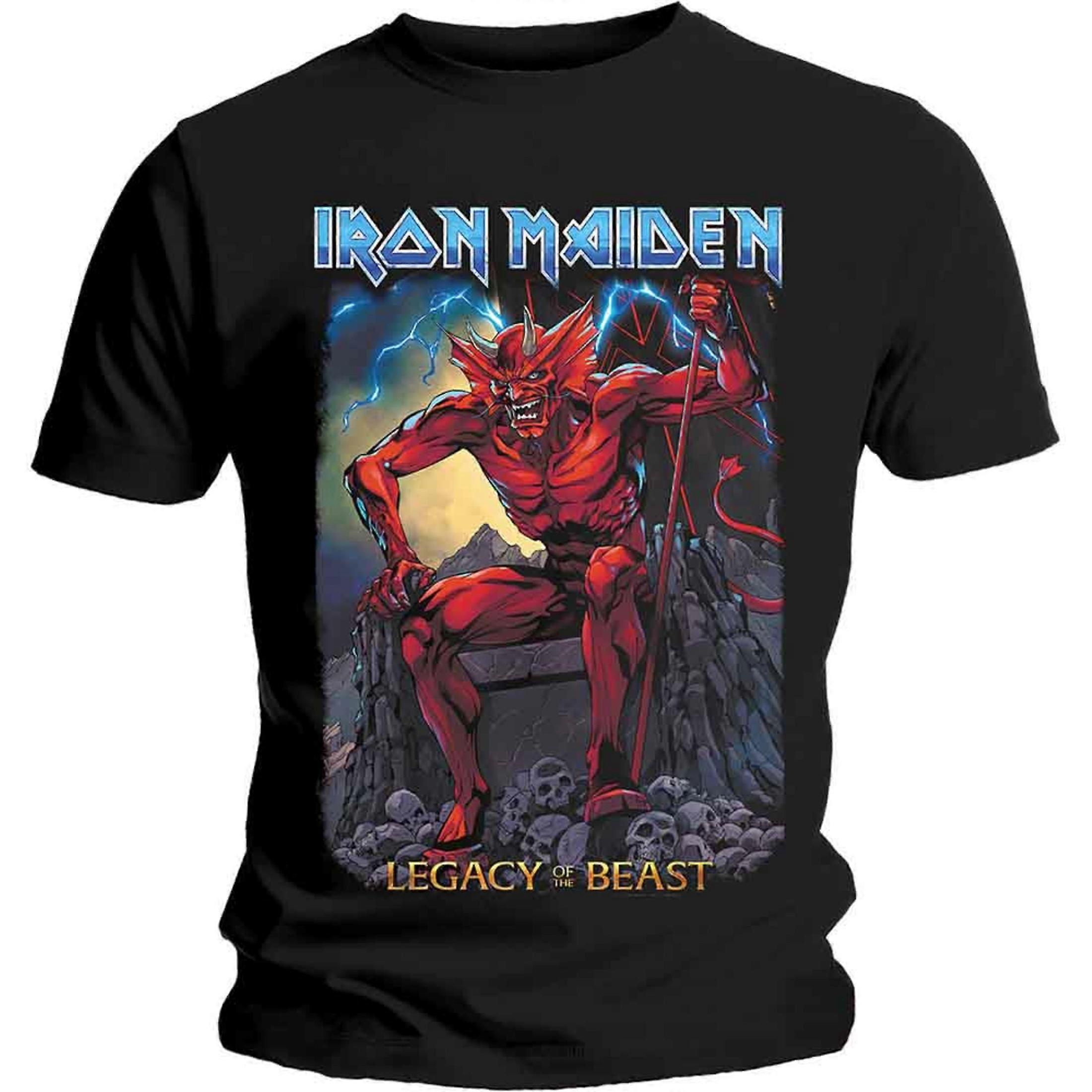 Iron Maiden Legacy of the Beast Devil T Shirt