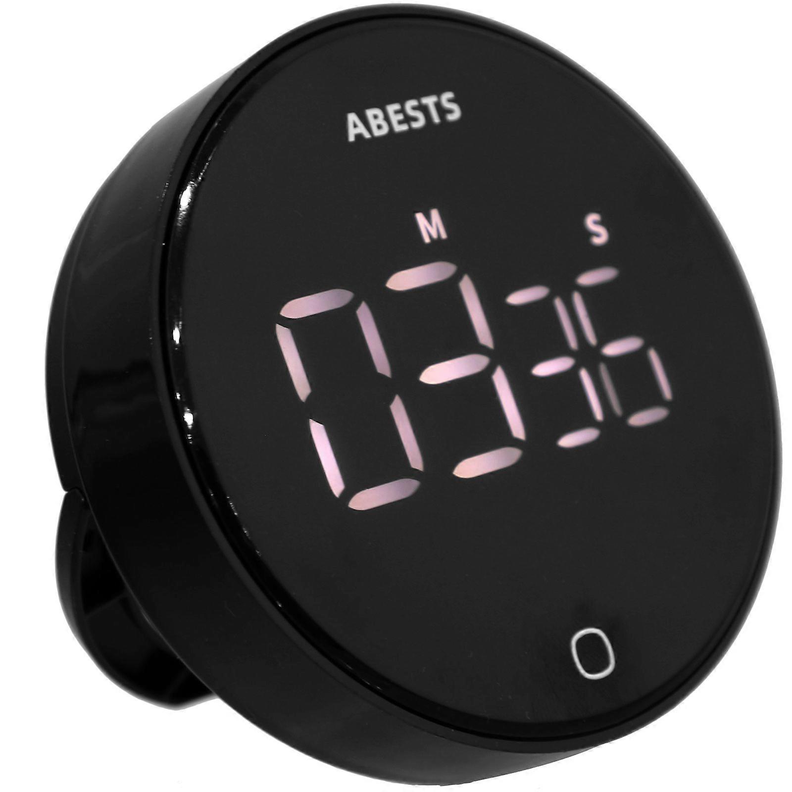 Rotation Electronic Timer Magnetic Digital Countdown Alarm Kitchen Timekeeper for Cooking Reading Fitness