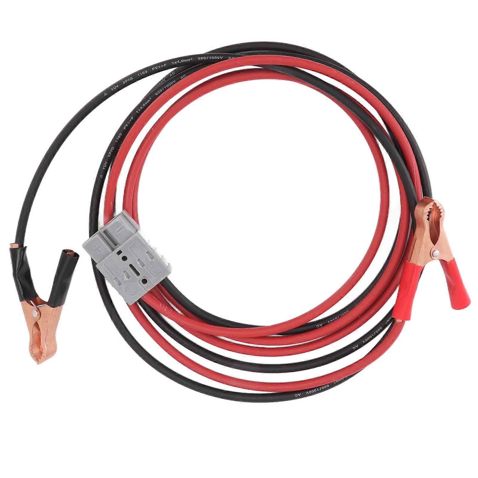 50A 600V 2.5mm² Extension Cable Weatherproof Solar Panel Extension Cable with Clips