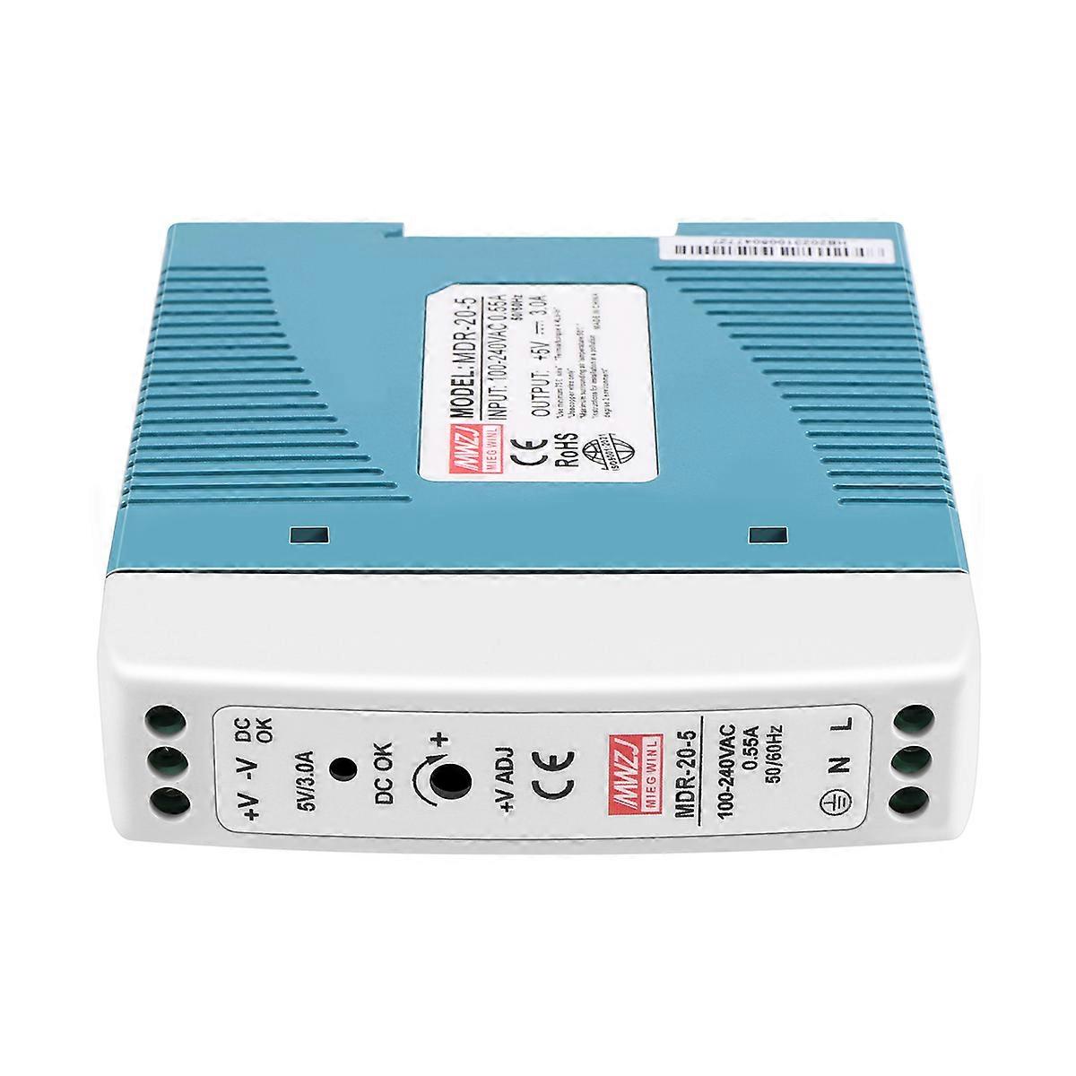 MDR-20 5V 20W Din Rail power supply ac-dc driver voltage regulator