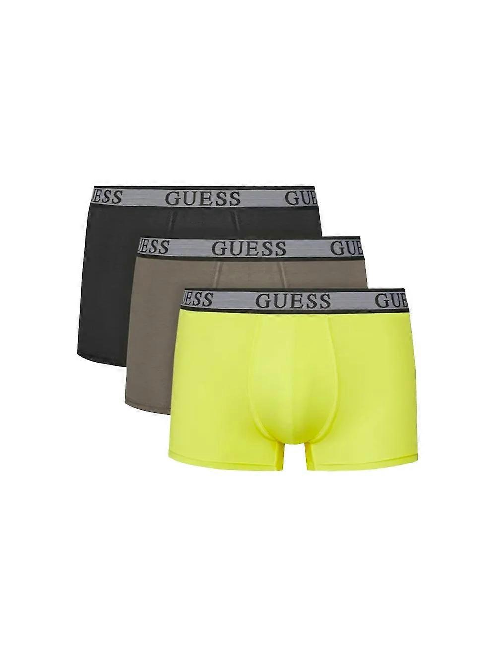 Men's Guess Pack x3 classic Boxer Shorts Black