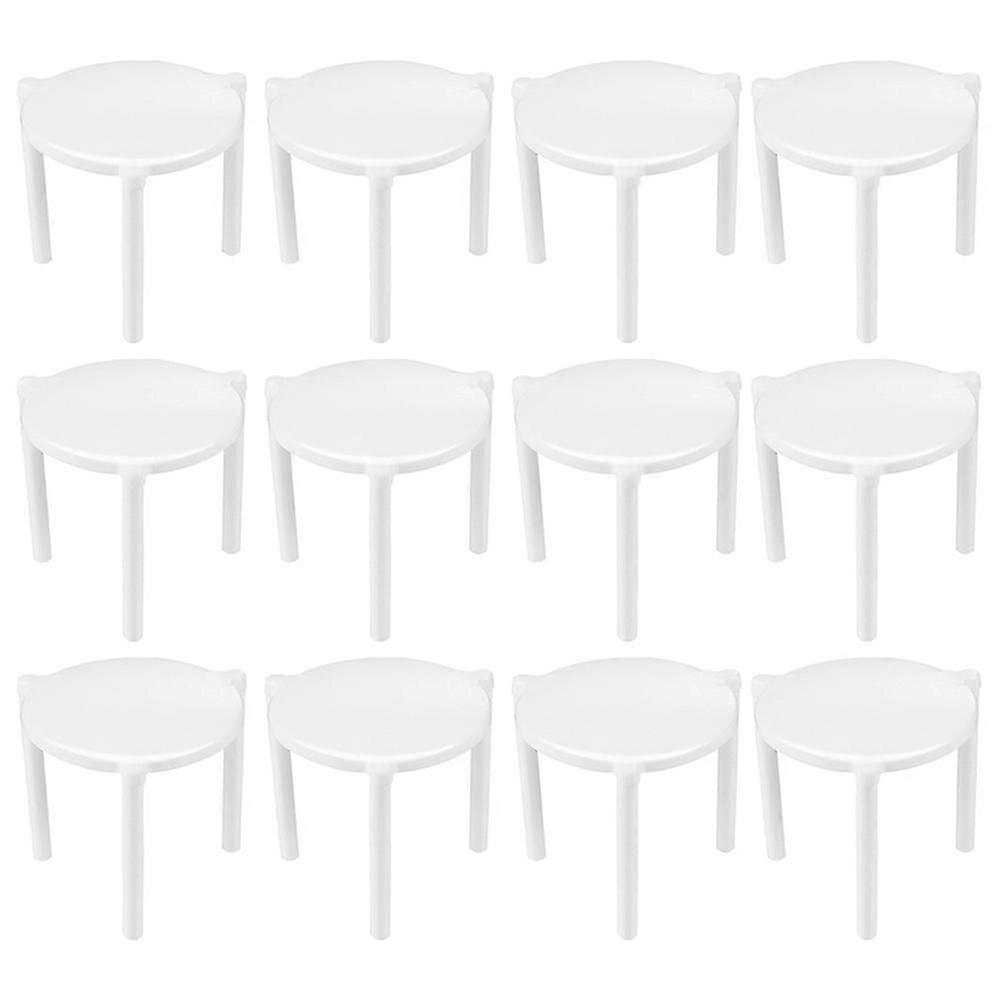 300Pcs Pizza Saver Stand White Plastic Tripod Stack Fixing Rack Pizza Holder