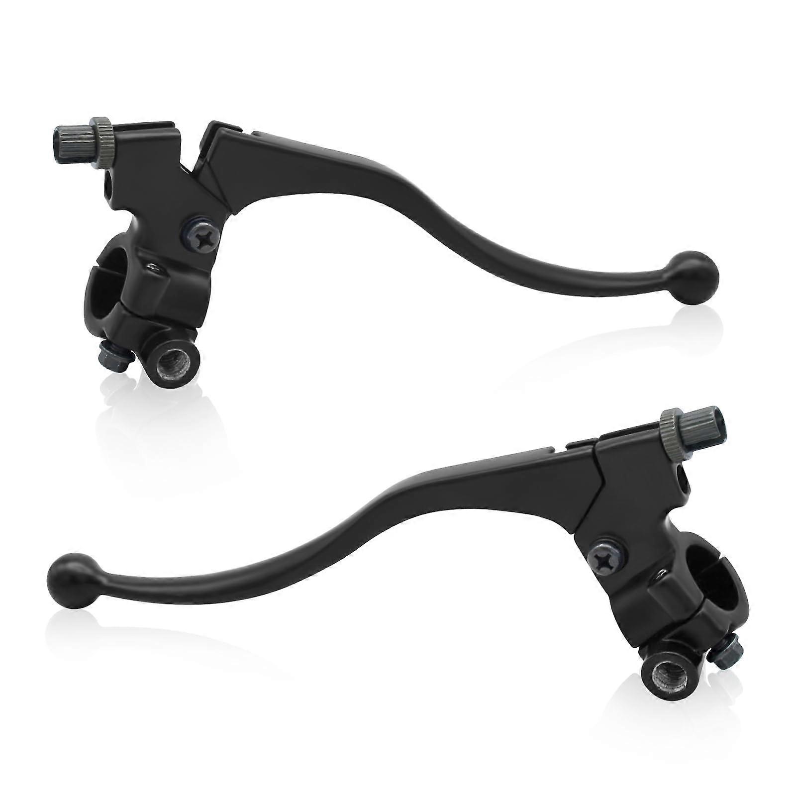 Clutch Brake Handle Lever & Mirror Mounts Compatible with Yamaha PW80 PY80 PW PY 80 Peewee Dirt Pit Bike ATV Motorcycle Part 7/8' 22mm