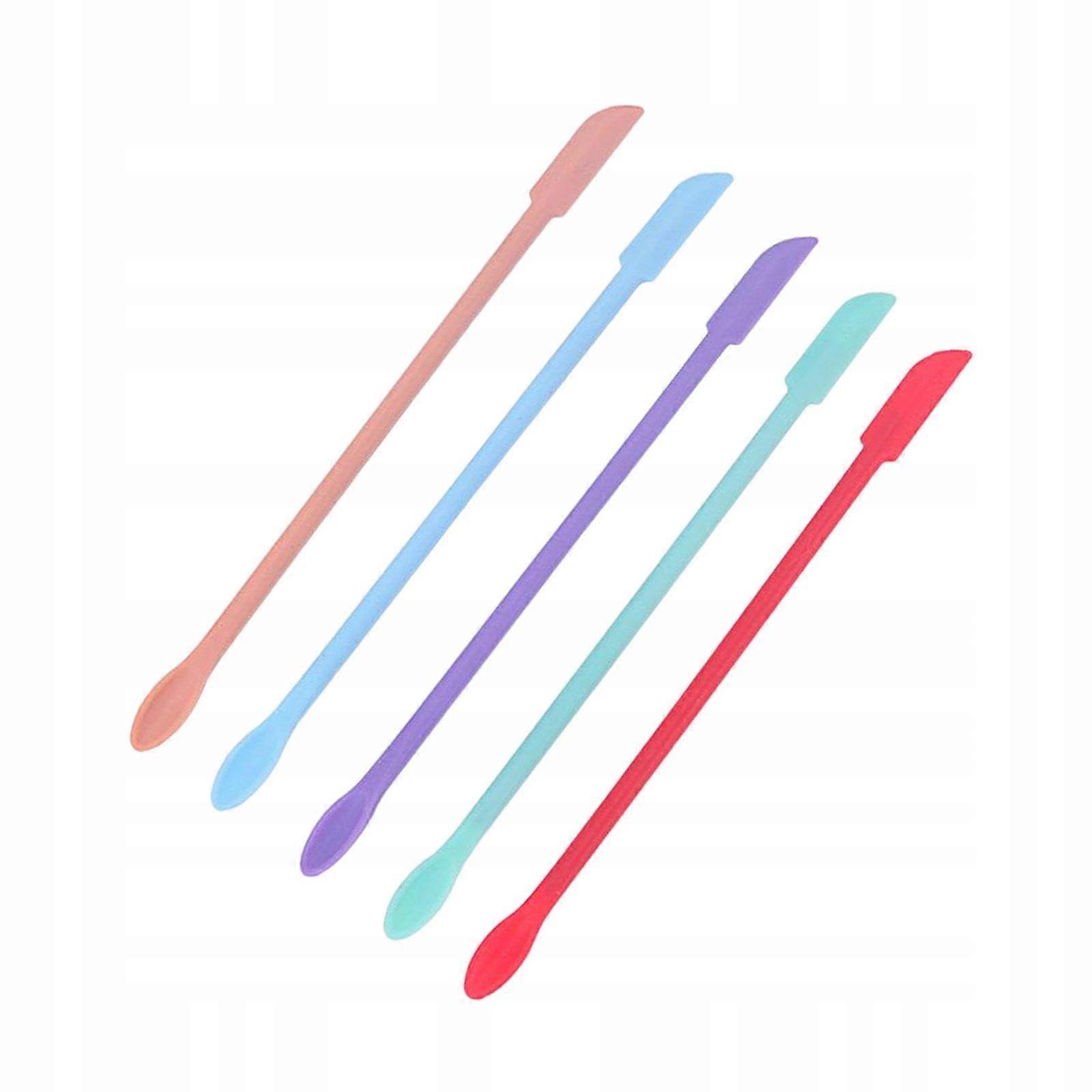 5x Multi-purpose Mini Silicone Spatula Set Double