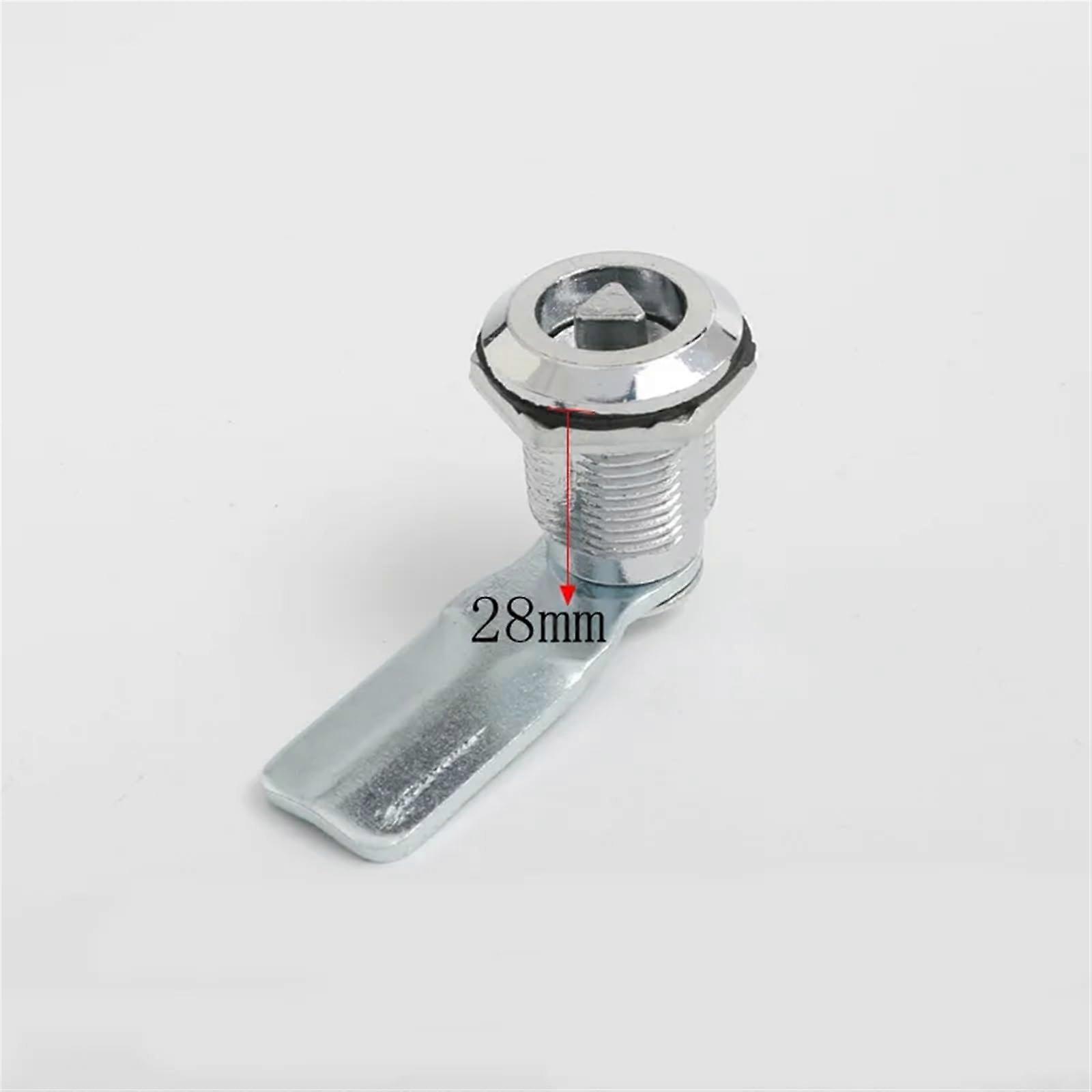 MS70528/36 Zinc Alloy Triangle Lock For Drawer Door And Cabinet Office Desk Cam Lock With Key 28mm 4-Set Pack