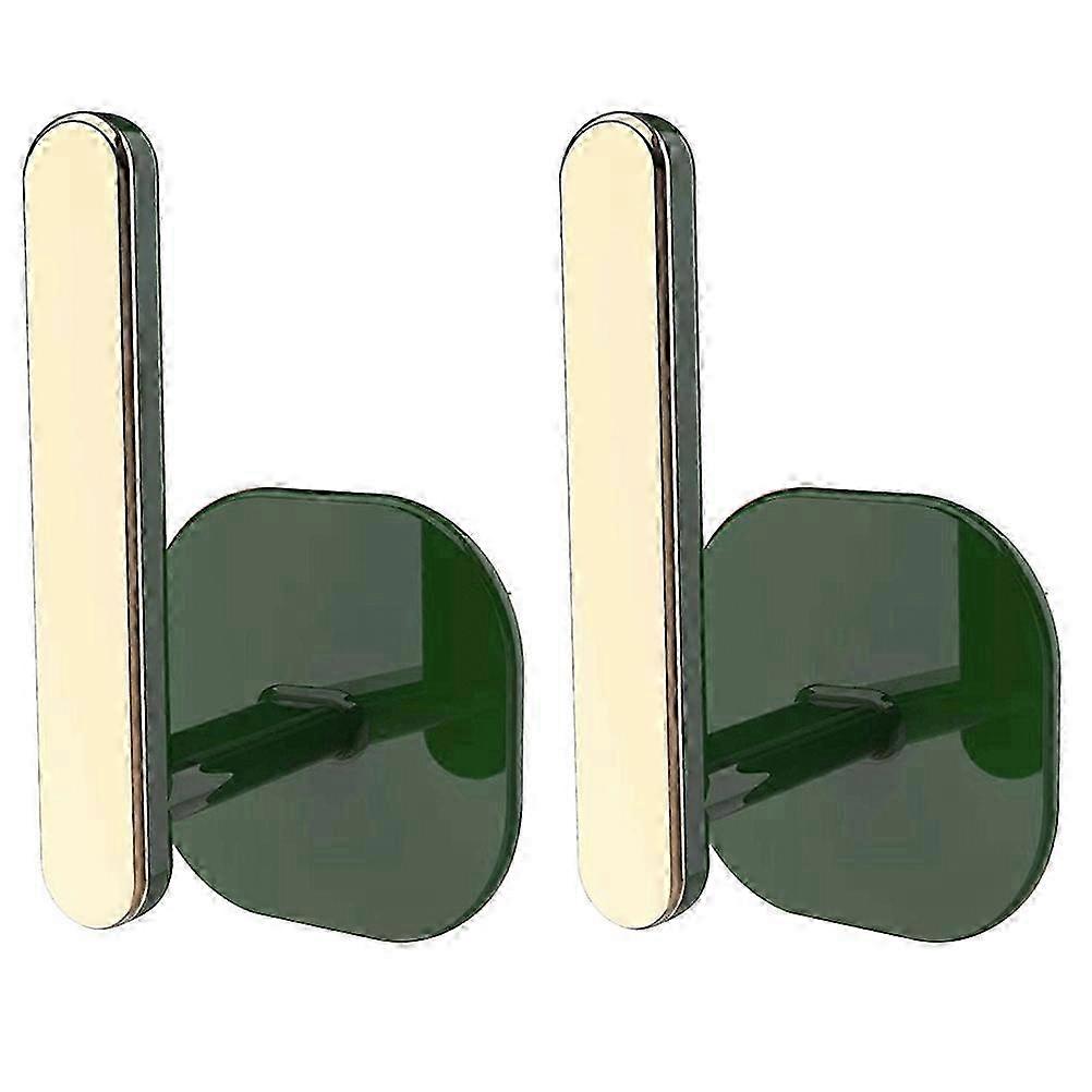 2kpl kylpyhuoneen pyyheteline seinään kiinnitettävä kannen organisointikoukku vaateripustin keittiötarvike XDM